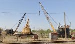 Diesel Electric Crane Graveyard 